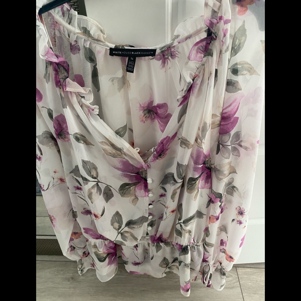 WHBM blouse.  Like new